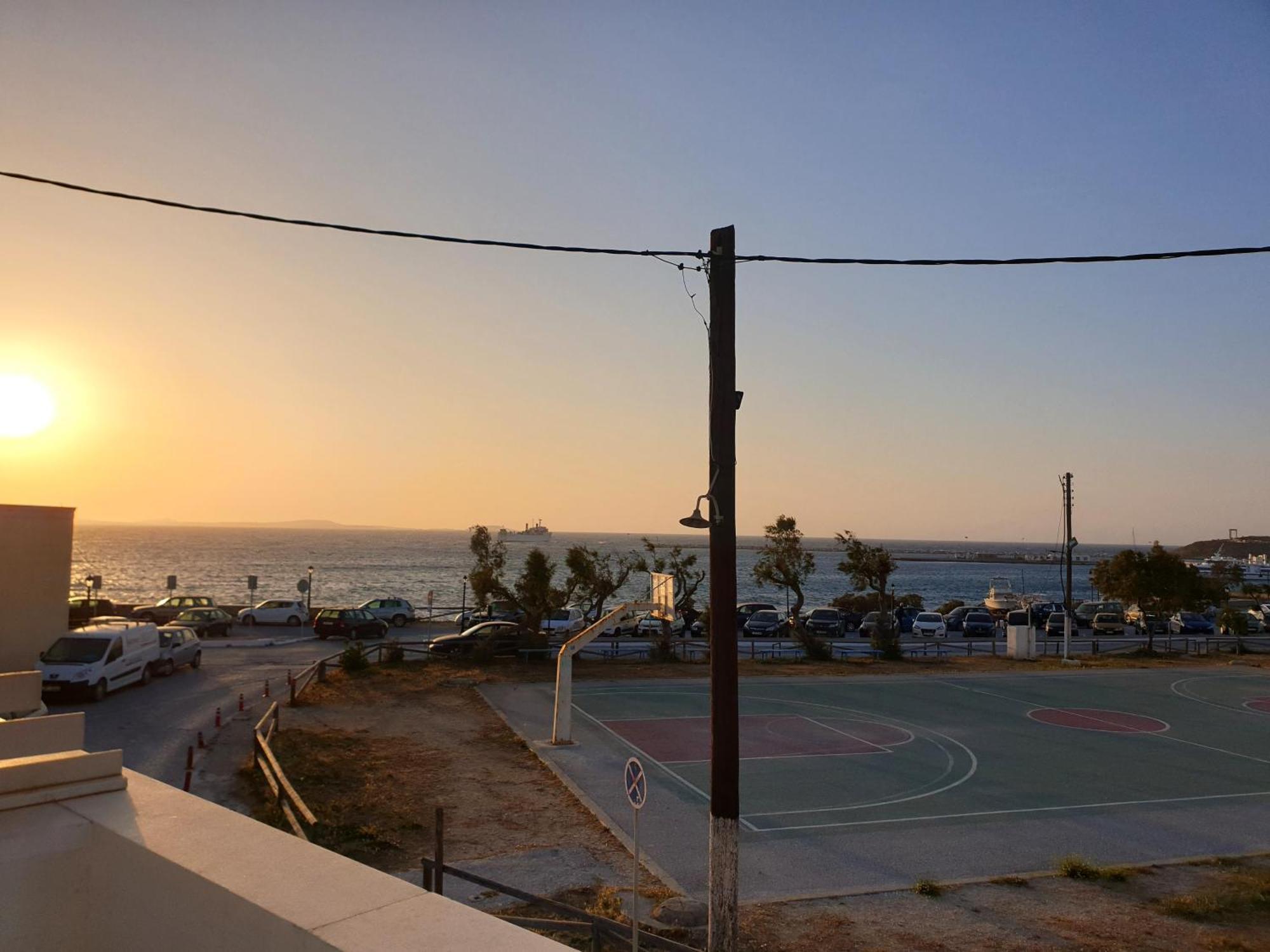 Apartamento Anemos Town Naxos City Exterior foto
